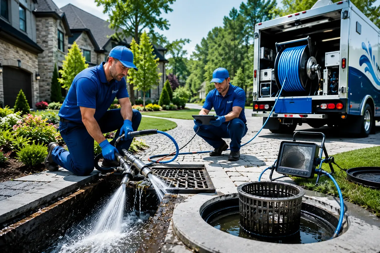 Local outdoor drain cleaning professionals in Port Royal, KY